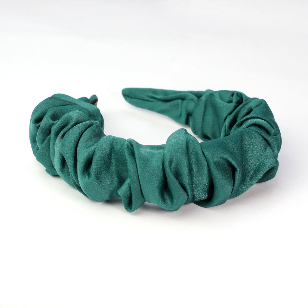 Emerald Ruffled Headband